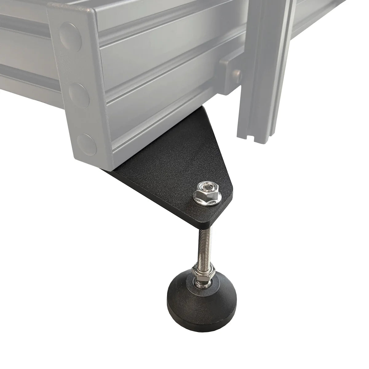 Advanced SimRacing Adjustable Legs & Rubber Feet (Set of 4)