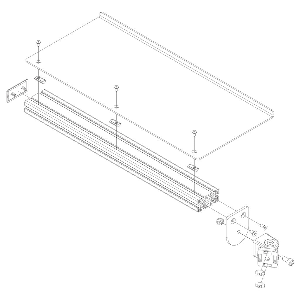 Sim-Lab Keyboard Tray