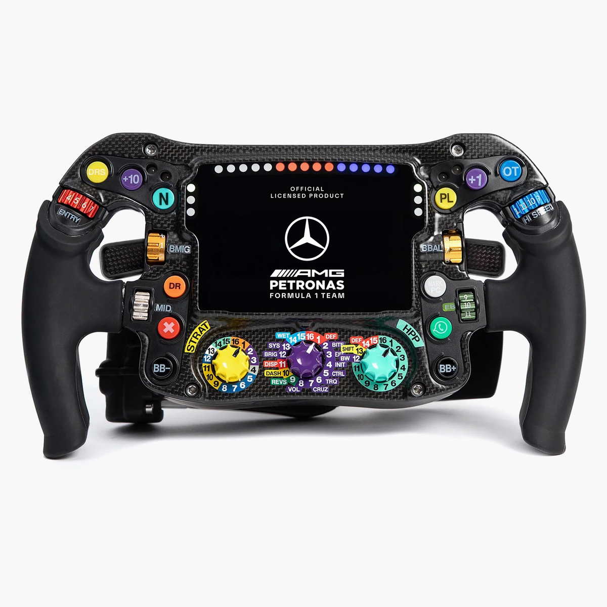 Sim-Lab Mercedes-AMG PETRONAS Formula One Team Sim Racing Steering Wheel (2024/2025)