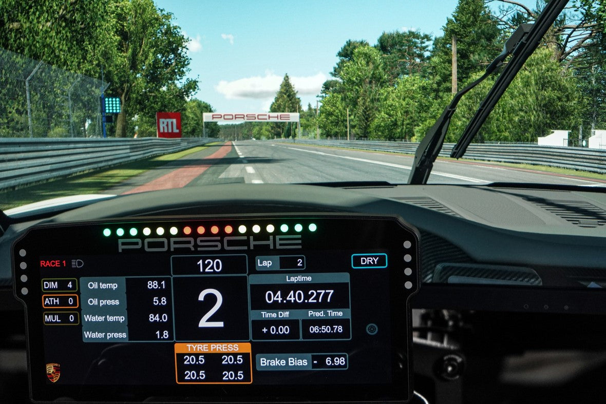 GRID Porsche 911 GT3 Cup Dashboard Display Unit