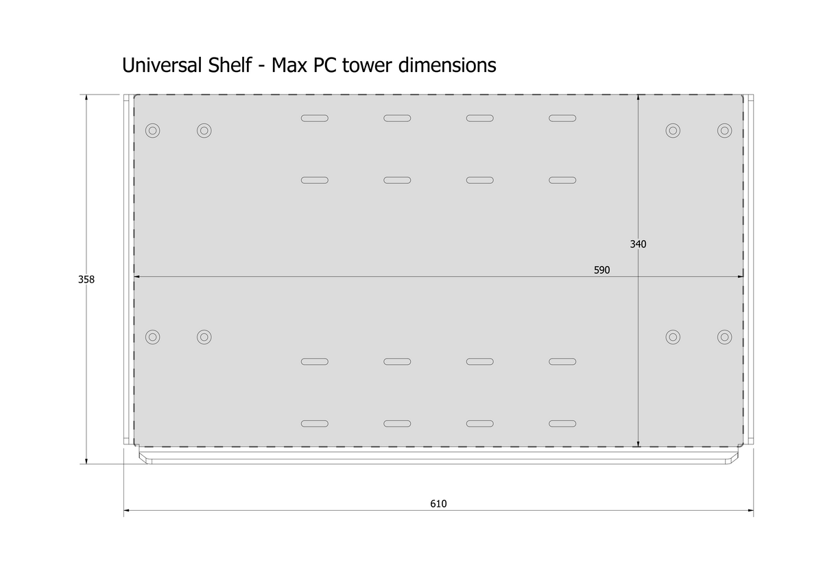 Sim-Lab Sim Shelf Universal