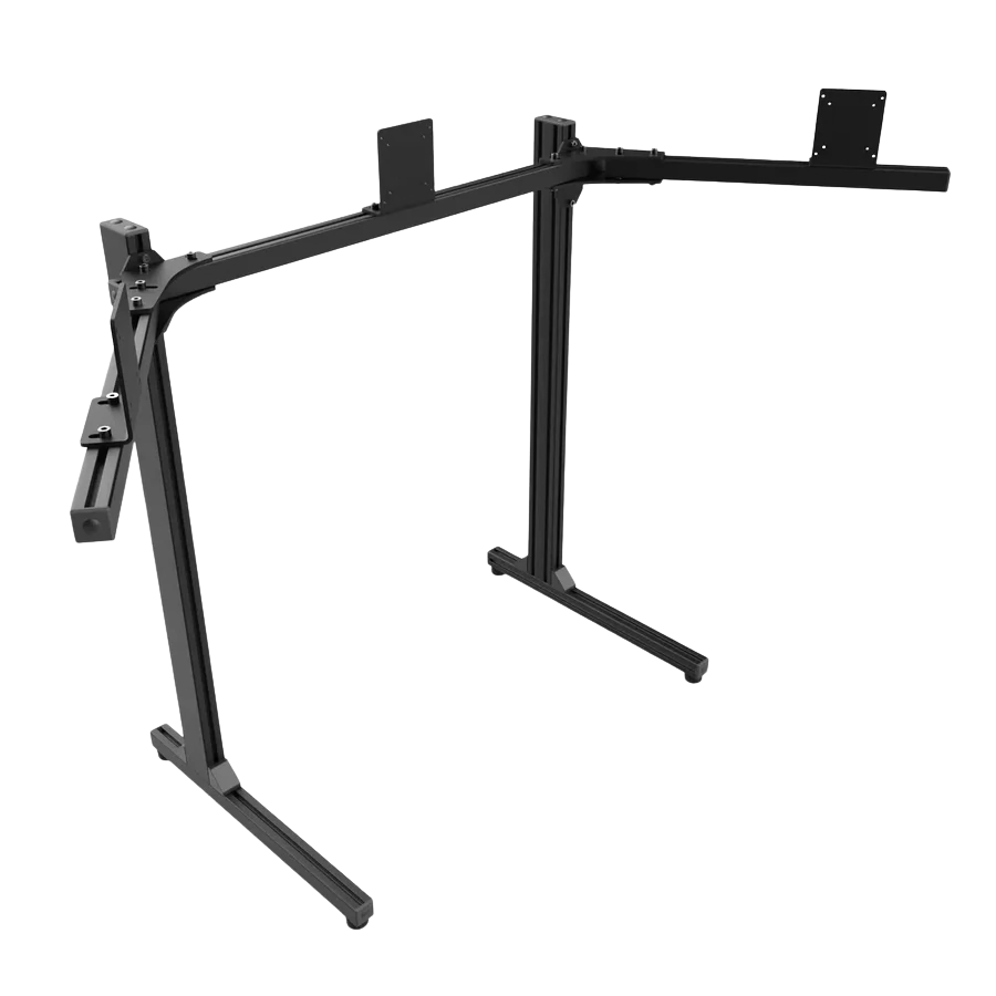 Advanced SimRacing Freestanding Triple Monitor Stand [Up to 32" Monitor]