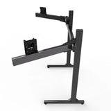 Advanced SimRacing Freestanding Triple Monitor Stand [Up to 43" Monitor]