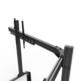 Advanced SimRacing Freestanding Triple TV Stand [Up to 65" TV]