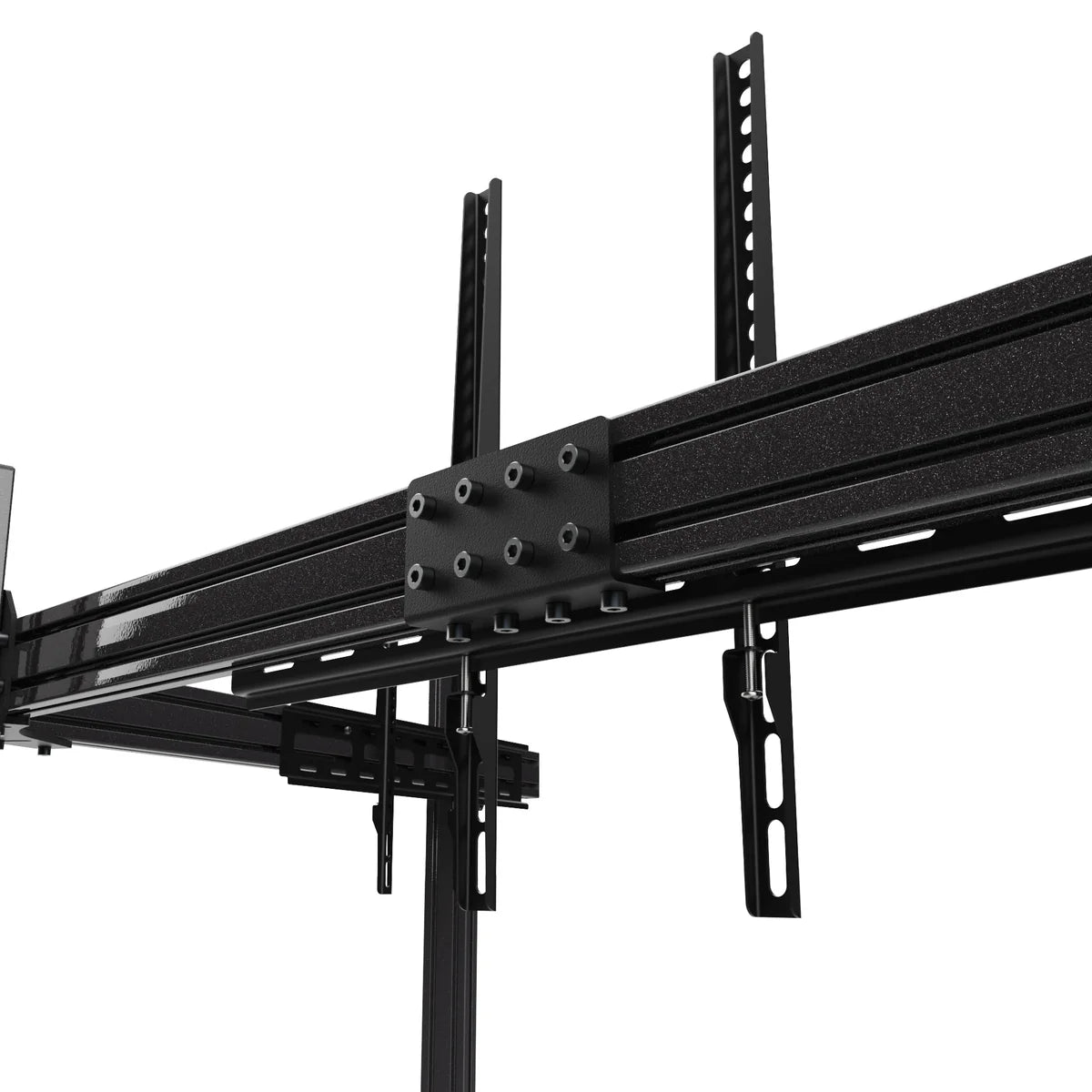 Advanced SimRacing Freestanding Triple TV Stand [Up to 65" TV]