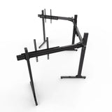 Advanced SimRacing Freestanding Triple TV Stand [Up to 65" TV]