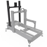 Advanced SimRacing Integrated Vertical Single Monitor Stand