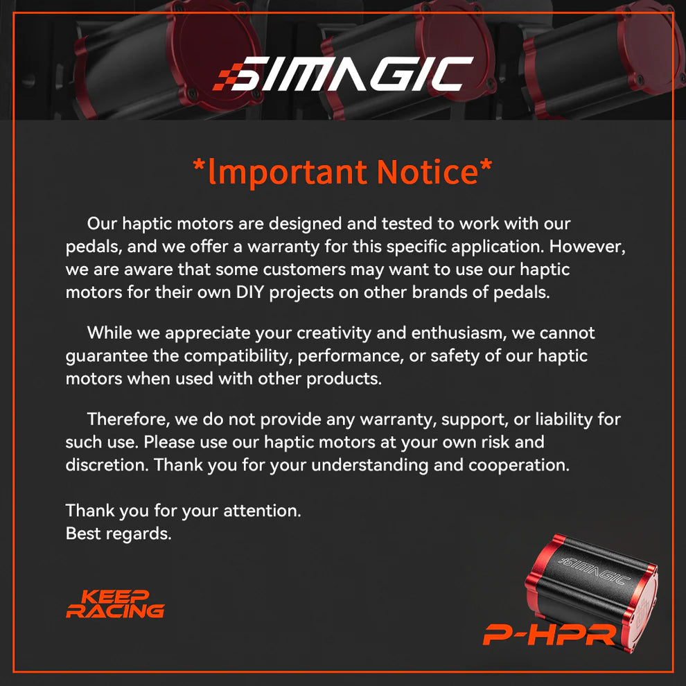 Simagic Haptic Pedals Reactor