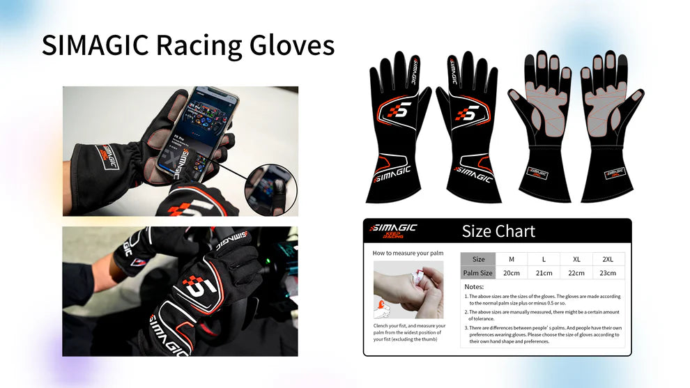 Simagic SFI Exterior Seams Gloves