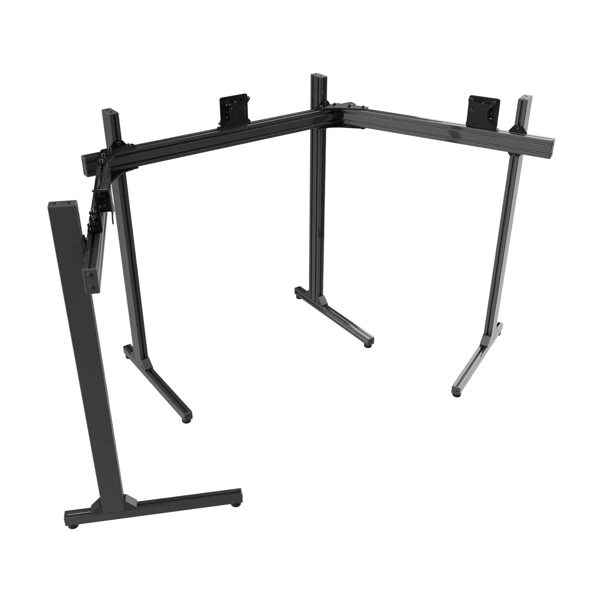 Advanced SimRacing Freestanding Triple TV & Monitor Stand [Up to 50" TV or 45" Ultrawide]