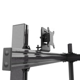 Advanced SimRacing Freestanding Triple TV & Monitor Stand [Up to 50" TV or 45" Ultrawide]