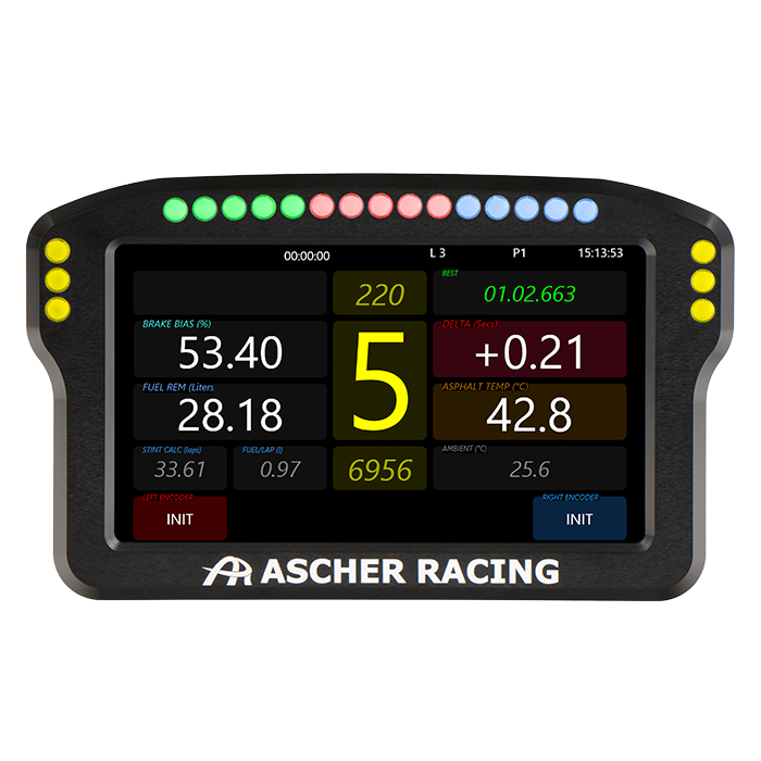 Ascher Racing Dashboard